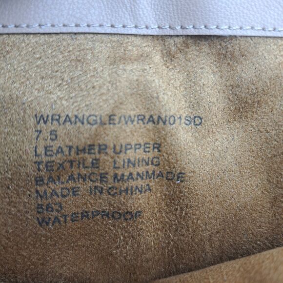 Blondo Wrangle Waterproof Wester Knee High Boot Women's Sz 7.5 Taupe Suede (NWT) - Picture 8 of 9